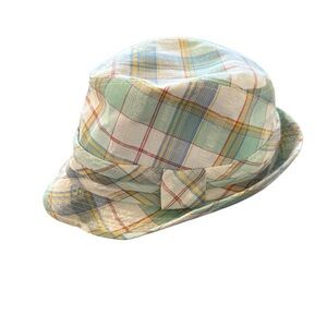 Plaid Kids Fedora Hat